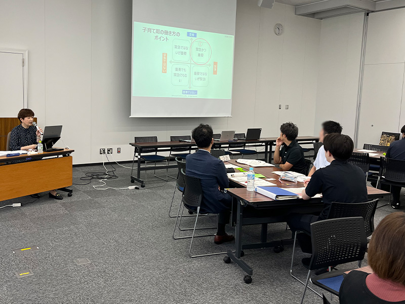 2025/10/17「パパママ応援講座」の様子